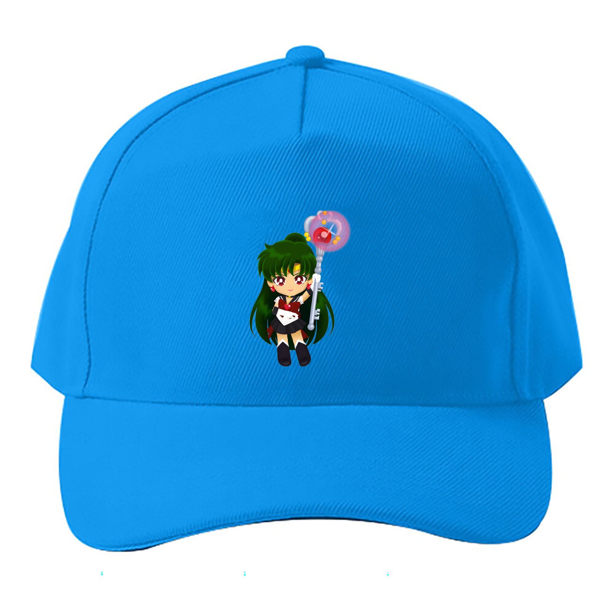 （画像用） 美少女戦士セーラームーン 冥王せつな Sailor Moon Meiou Setsuna ベースボールキャップ 綿100％ 男女兼用 帽子 スポーツ
